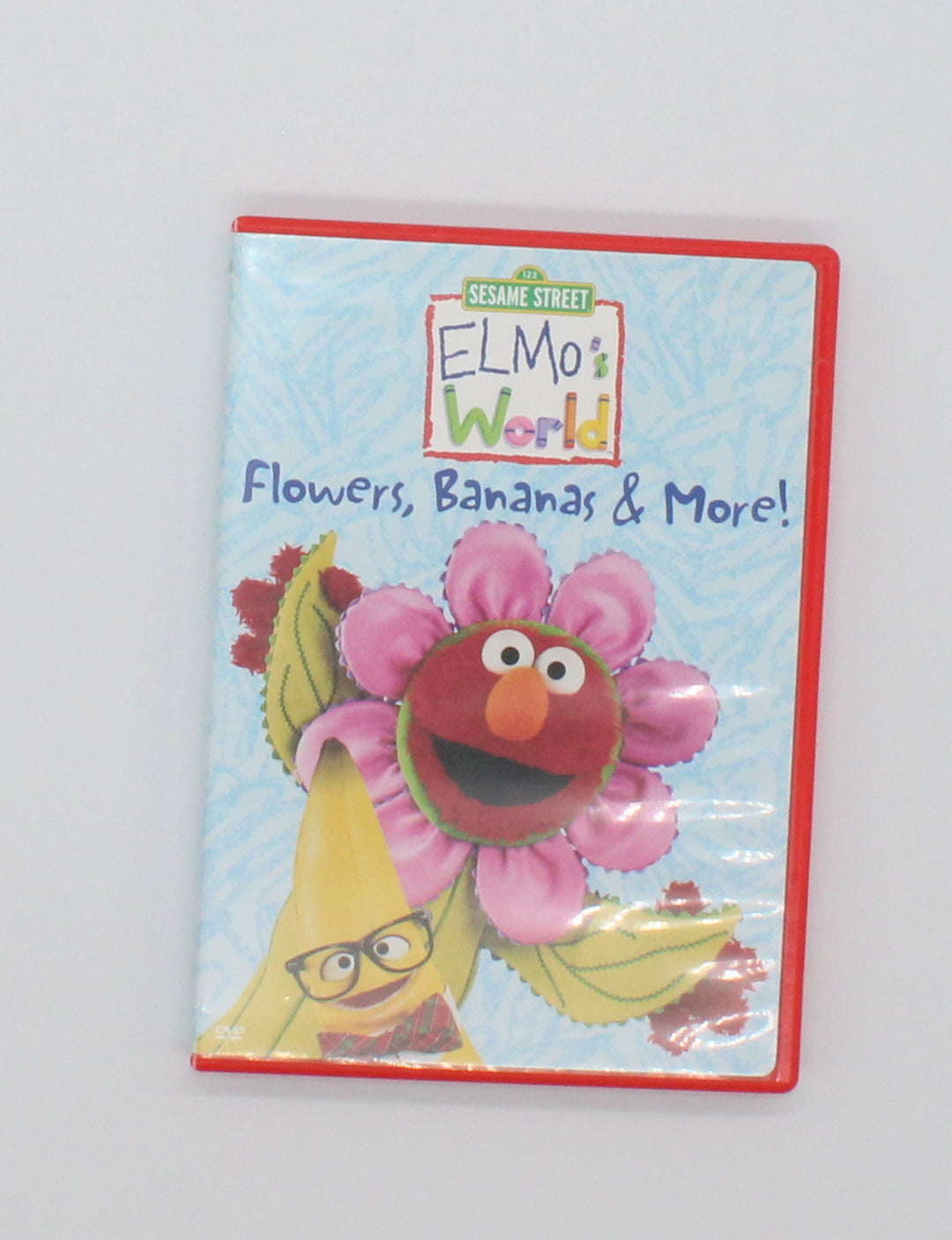 ELMO'S WORLD - FLOWERS, BANANAS & MORE DVD VGUC