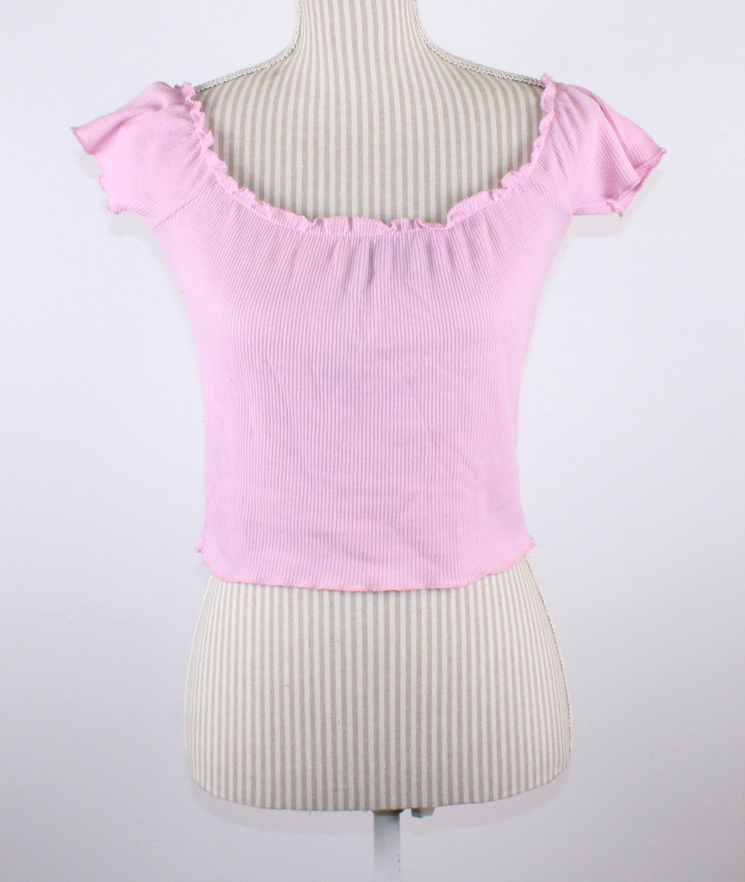 ARDENES PINK CROP LADIES LARGE VGUC/EUC