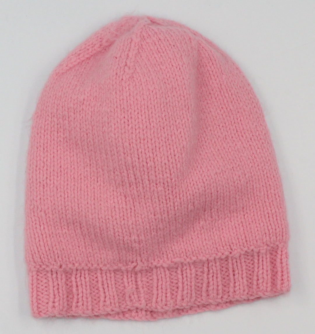 PINK HAT BIG GIRL O/S EUC