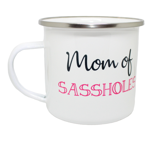 Liz's Custom Creations, Dishwasher Safe 12oz Metal Mugs