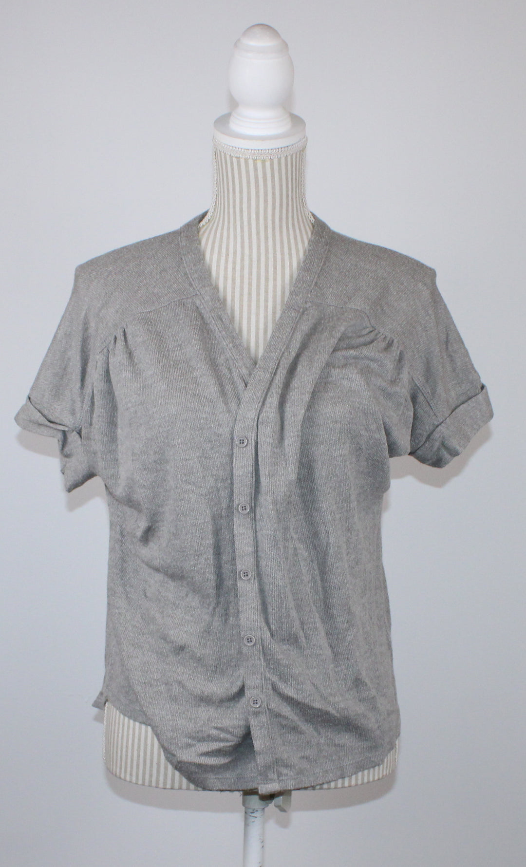 STREETWEAR GREY CARDIGAN LADIES SMALL VGUC