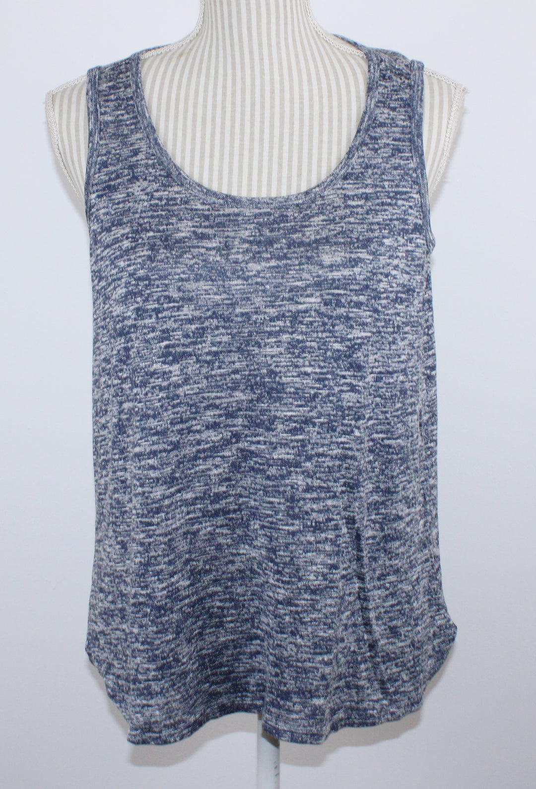 JOE FRESH DARK BLUE TANK LADIES MEDIUM EUC