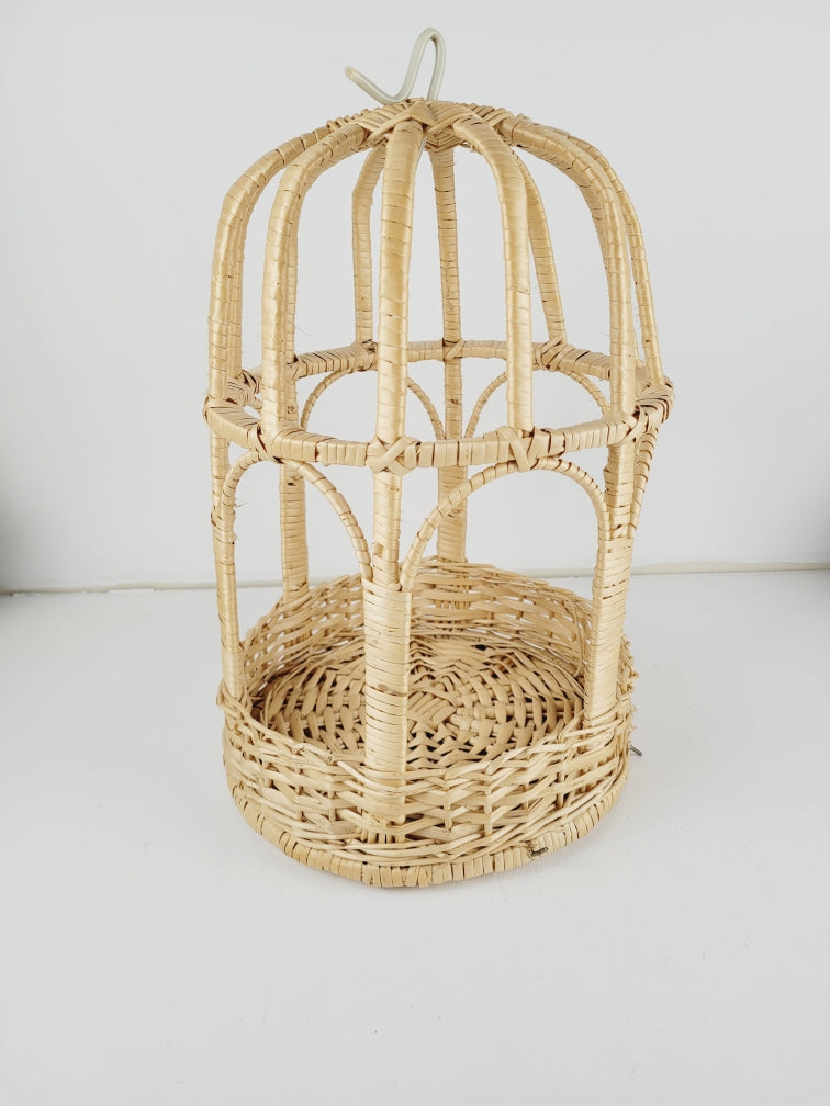 Brass & Maple, Vintage Baskets, Wicker, & Canisters