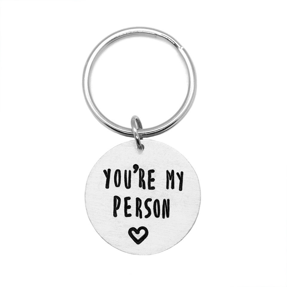 Wicked Lovely Creations, Hand Stamped Keychains