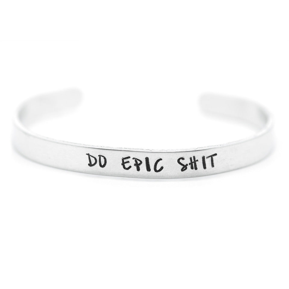 Wicked Lovely Creations, Hand Stamped Cuffs