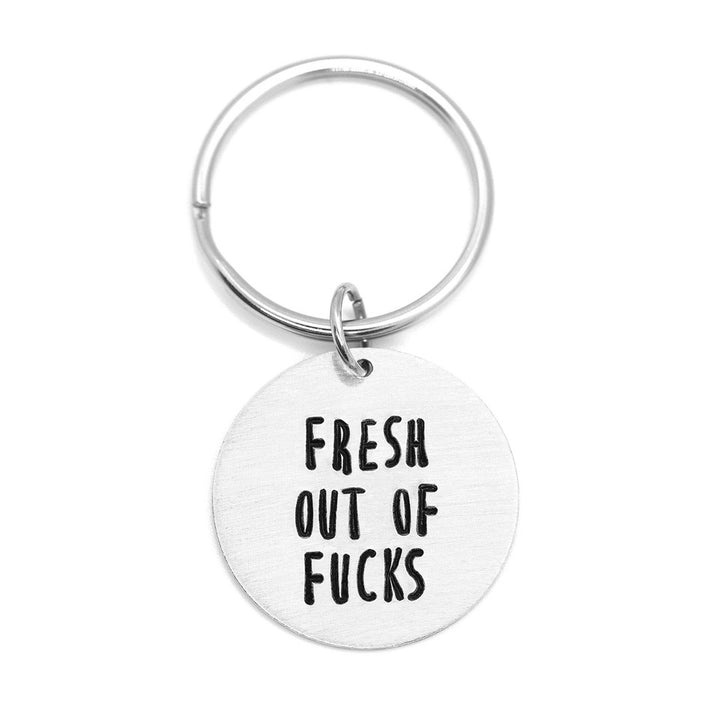 Wicked Lovely Creations, Hand Stamped Keychains