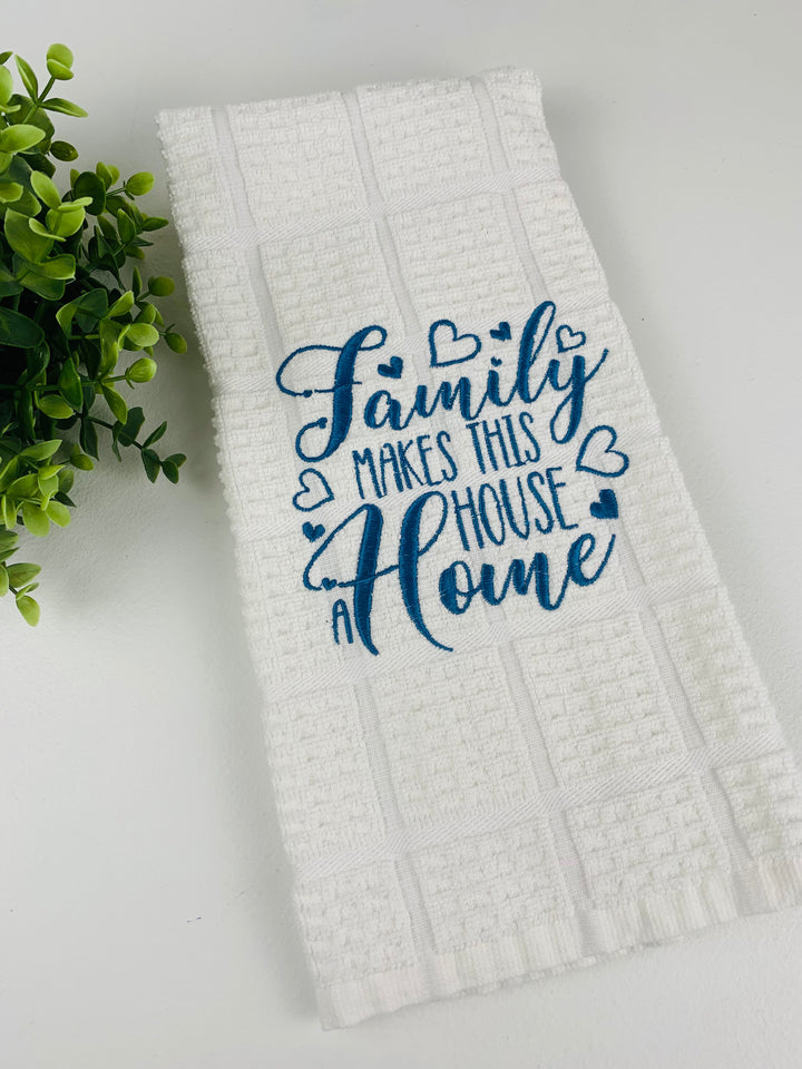 Choices, Embroidered Tea Towels
