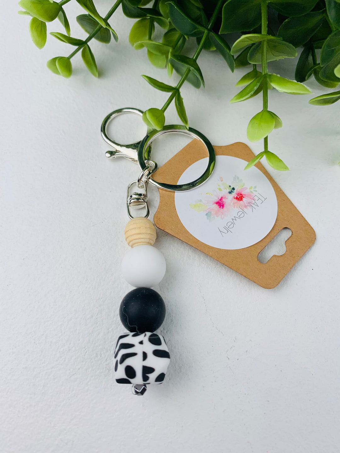 Teak Jewelry - Essential Oil Diffuser Keychains