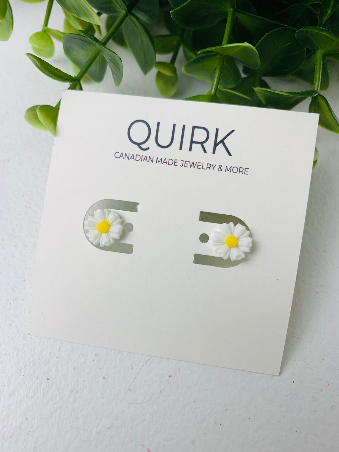 Quirk Handmade Jewelry, Stainless Steel Stud Earrings