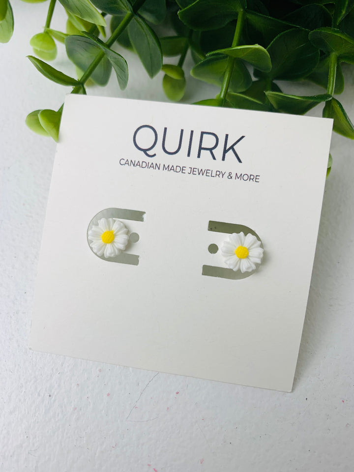 Quirk Handmade Jewelry, Stainless Steel Stud Earrings