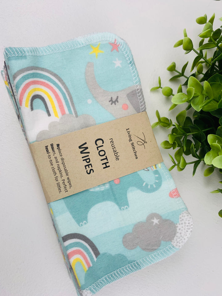Living Stitches, Reusable Cloth Wipes
