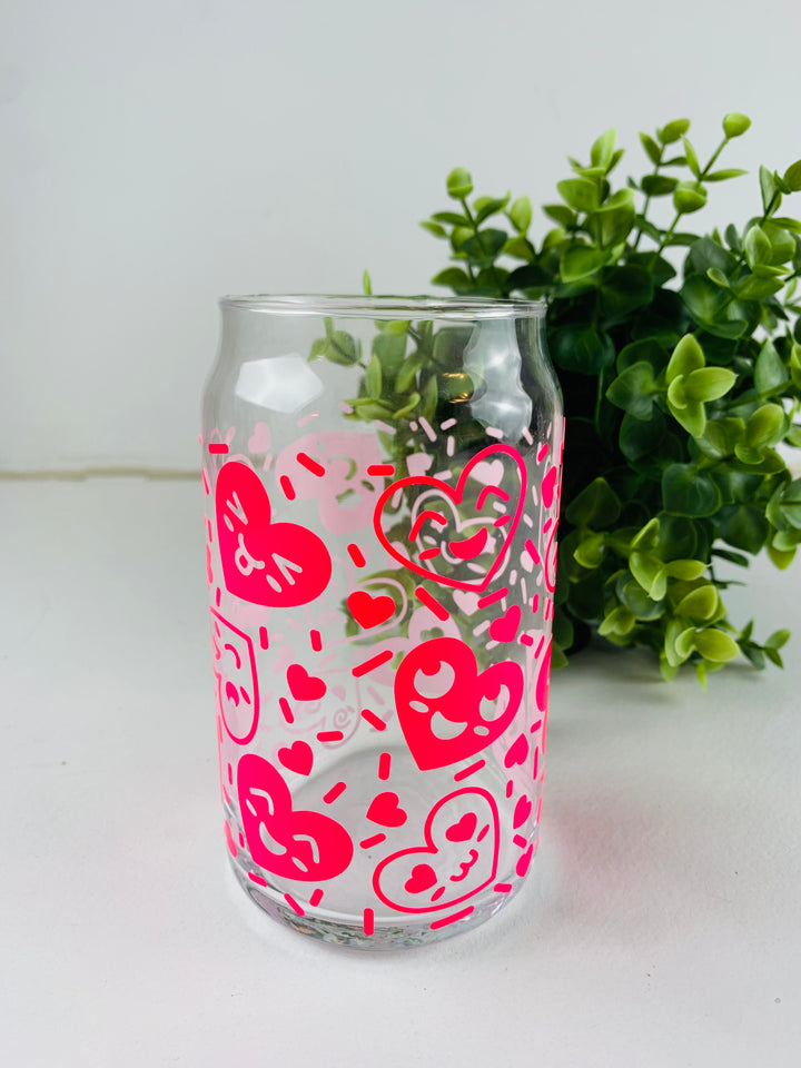 Liz's Custom Creations, Vinyl Designed Glass Drinkwear