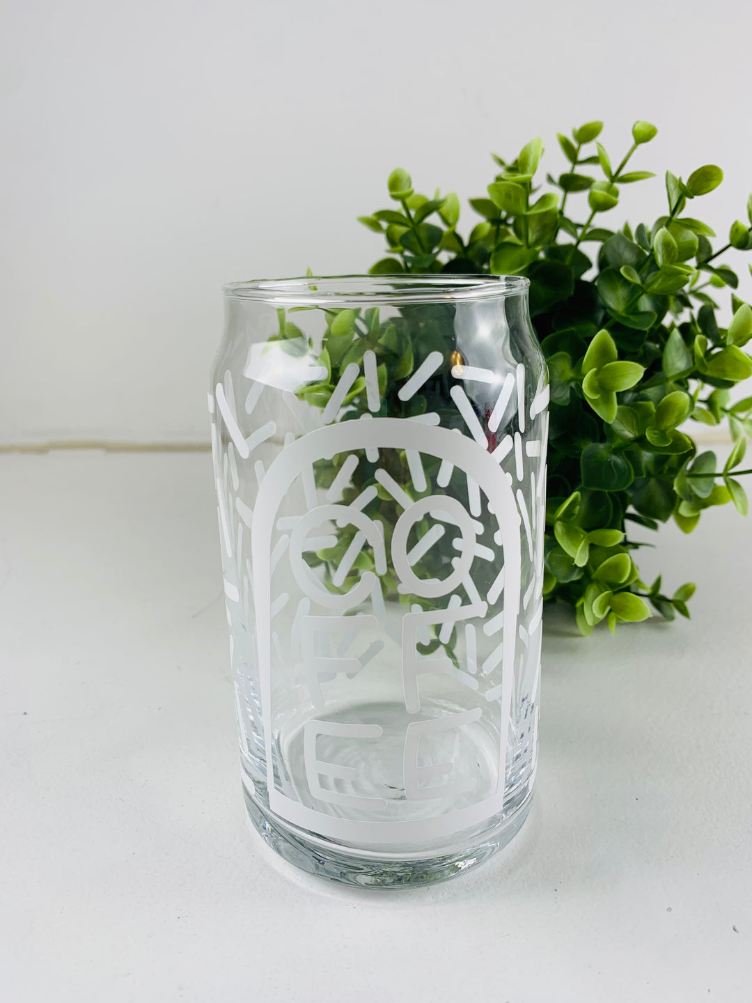 Liz's Custom Creations, Vinyl Designed Glass Drinkwear