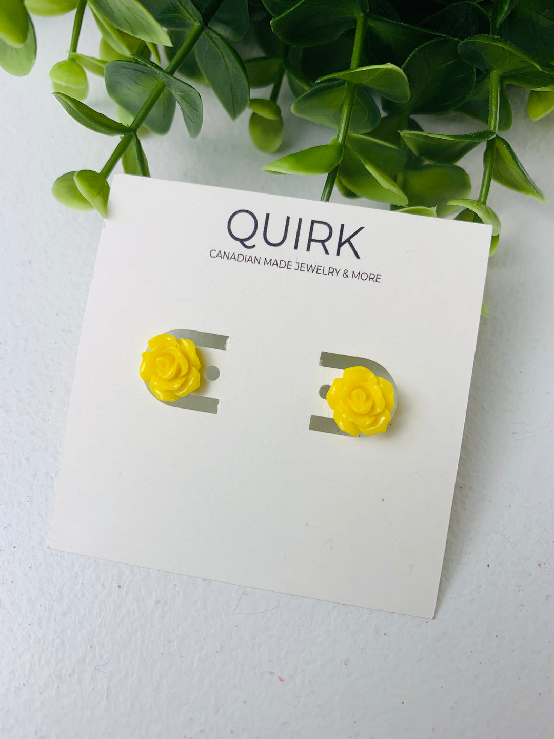 Quirk Handmade Jewelry, Stainless Steel Stud Earrings