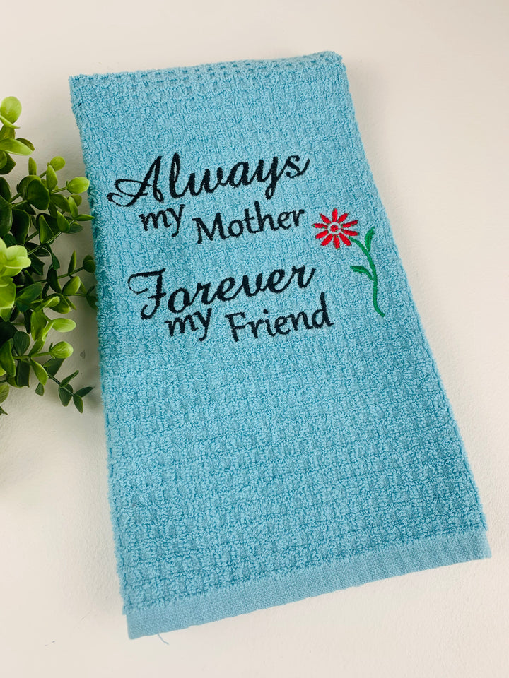 Choices, Embroidered Tea Towels