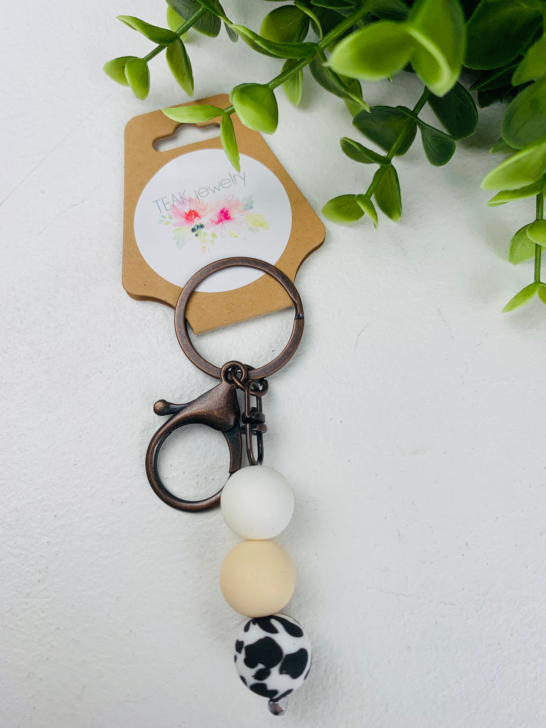 Teak Jewelry - Essential Oil Diffuser Keychains