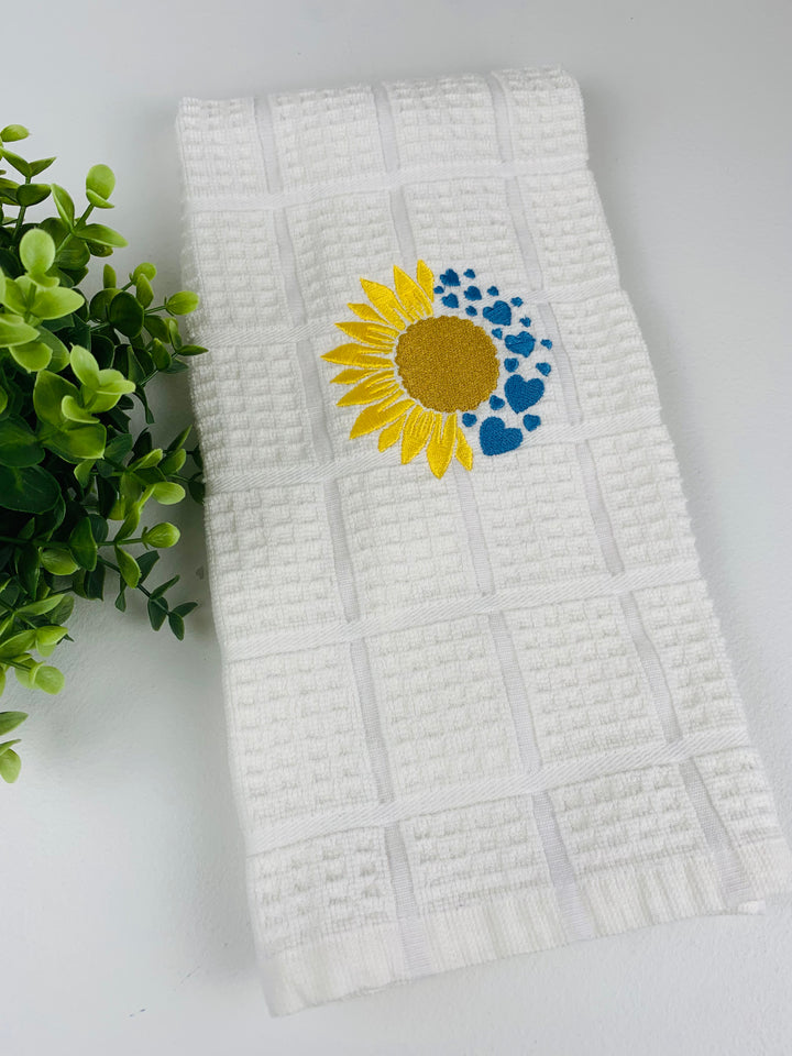 Choices, Embroidered Tea Towels