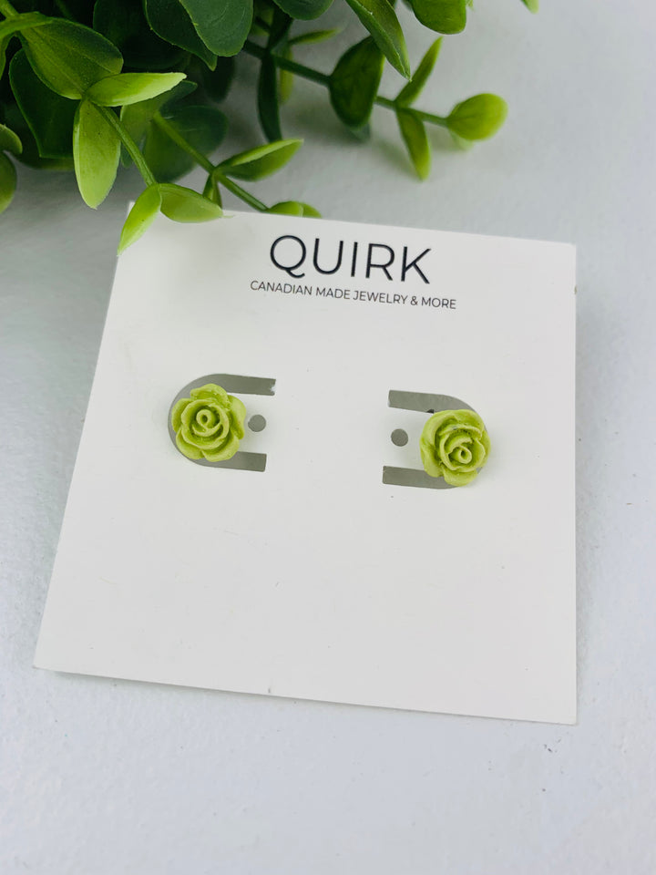 Quirk Handmade Jewelry, Stainless Steel Stud Earrings