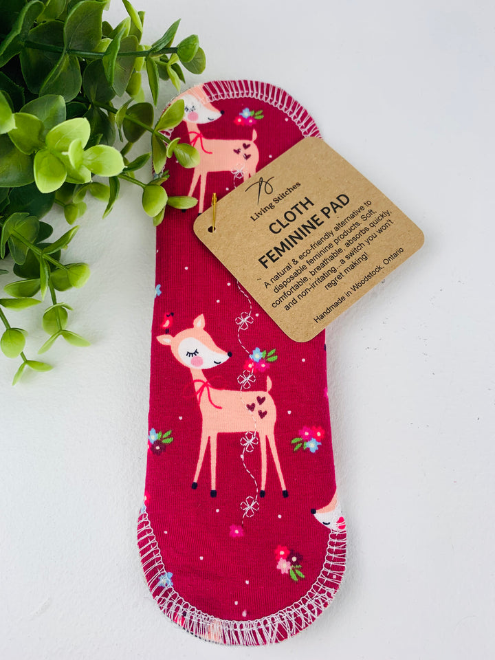 Living Stitches, Reusable Cloth Feminine Pads (Various Sizes)