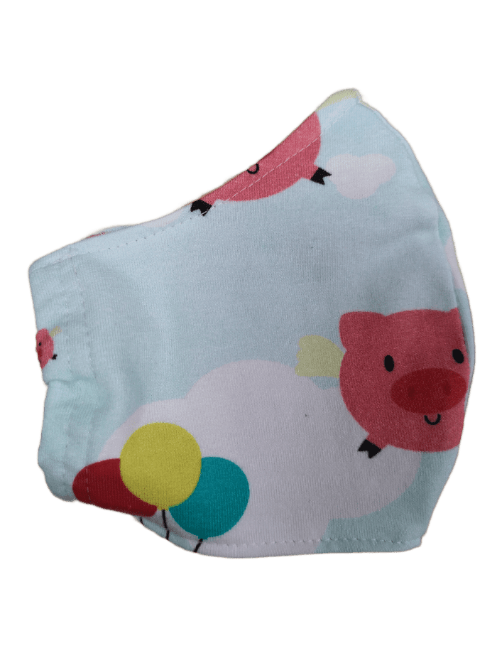 Lillabean, Reusable Fabric Non Medical Masks- Child (6 to 12 Years) (No Wire)