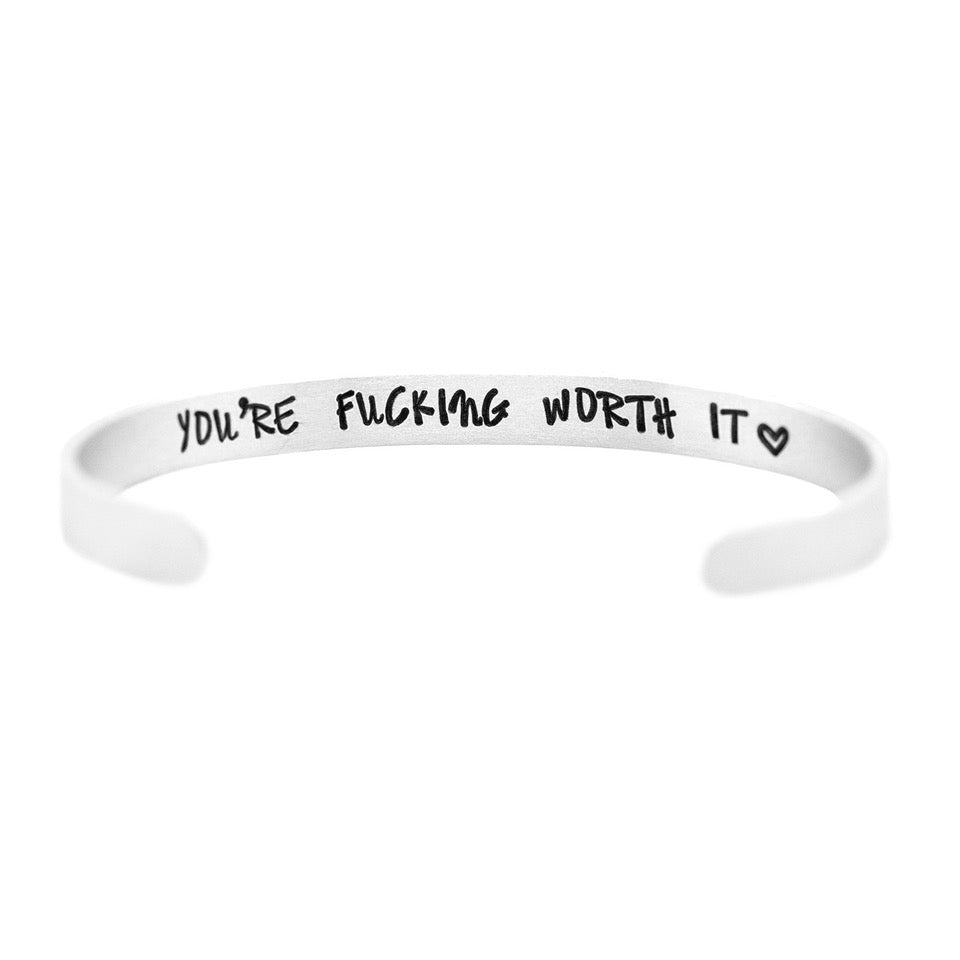 Wicked Lovely Creations, Hand Stamped Cuffs
